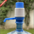 Blue Manual Water Pump – Leak-Proof Water Bottle Dispenser | Budget Mart